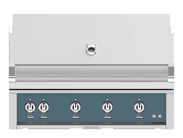 Hestan 42" Outdoor Built-In Grill with 3 Trellis Burner, 1 Sear Burner & Rotisserie Kit - GMBR42 - Image 10