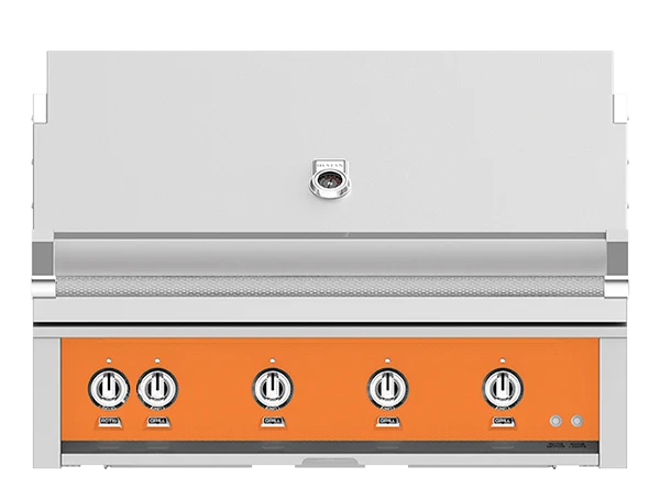 Hestan 42" Outdoor Built-In Grill with 3 Trellis Burner, 1 Sear Burner & Rotisserie Kit - GMBR42 - Image 5