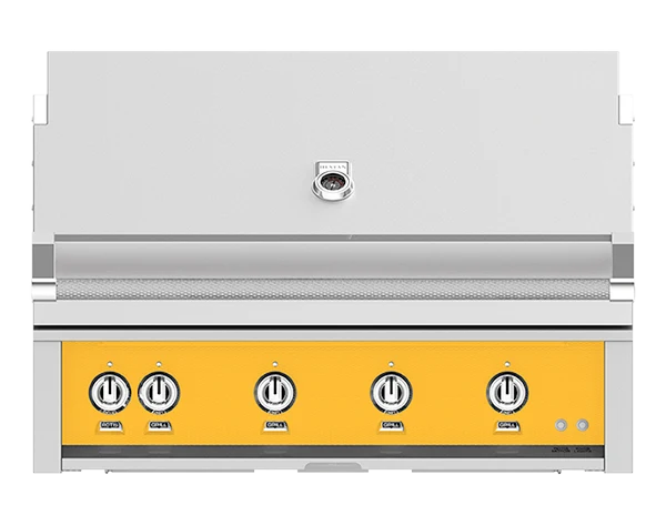 Hestan 42" Outdoor Built-In Grill with 3 Trellis Burner, 1 Sear Burner & Rotisserie Kit - GMBR42 - Image 6