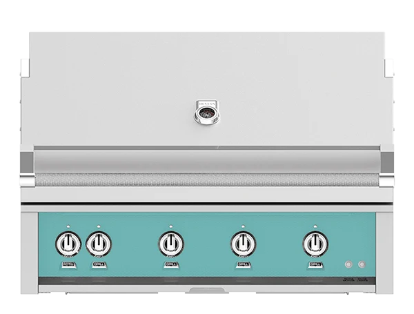 Hestan 42" Outdoor Built-In Grill with 3 Trellis Burner, 1 Sear Burner & Rotisserie Kit - GMBR42 - Image 8
