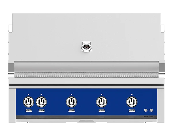 Hestan 42" Outdoor Built-In Grill with 3 Trellis Burner, 1 Sear Burner & Rotisserie Kit - GMBR42 - Image 9
