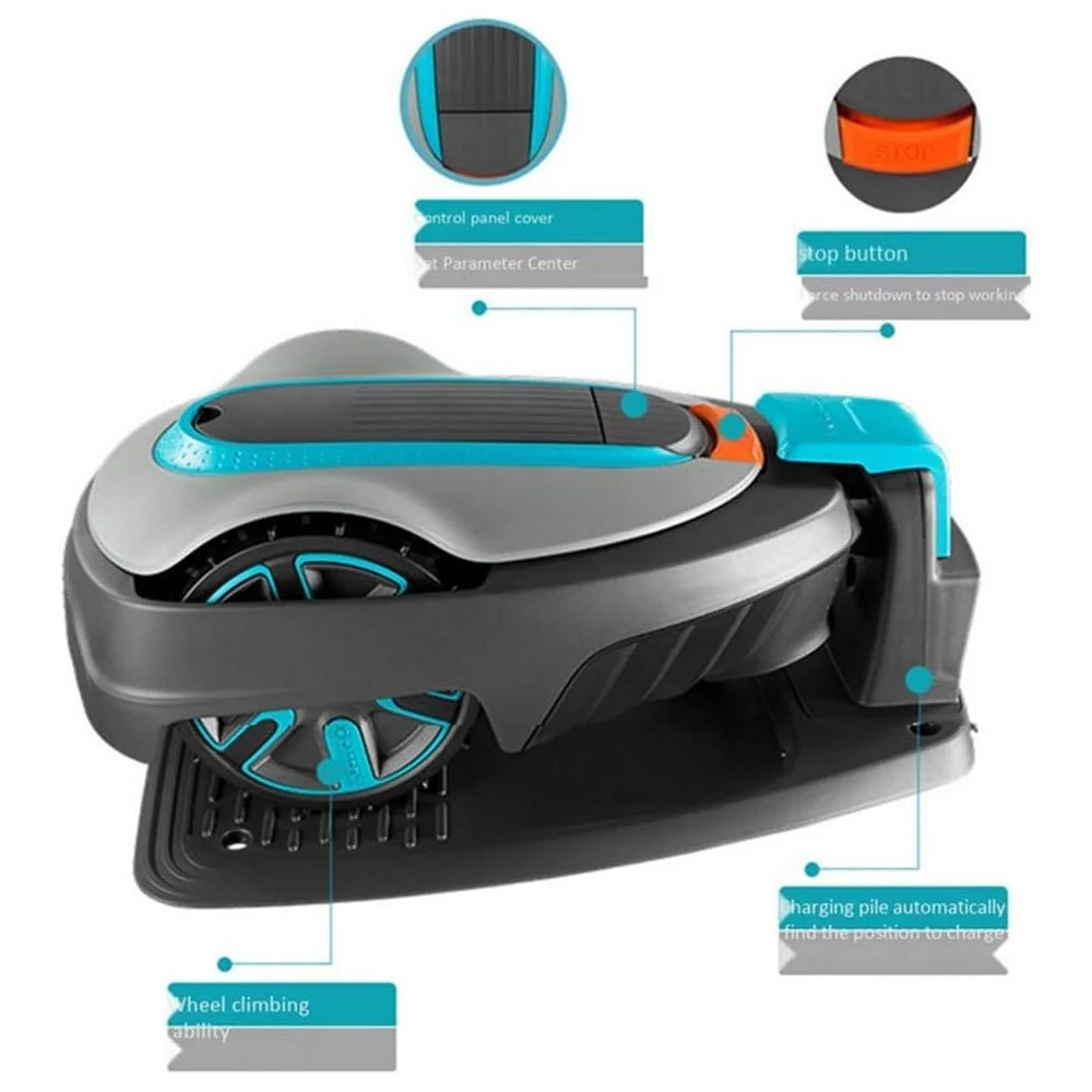 HGF 18V2AH Fully Automatic Intelligent Wireless Robotic Electric Lawn Mower (94618253) - Image 3