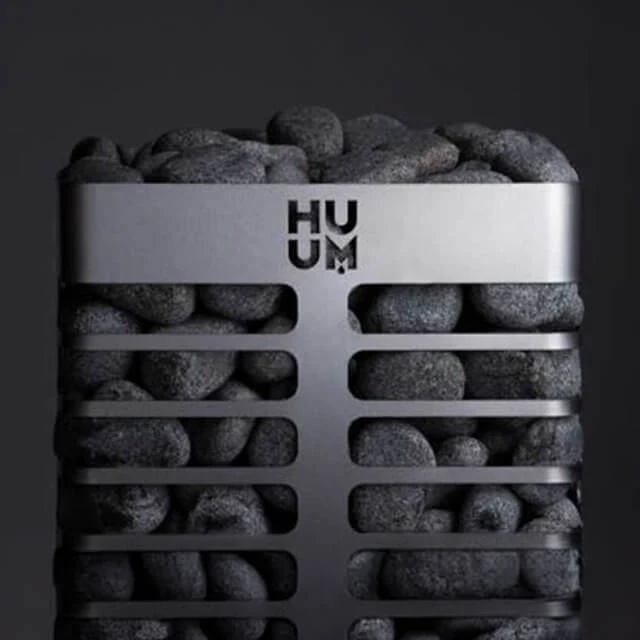 Huum Steel Mini Series 4 Stainless Steel Wall Mount 3.5KW Sauna Heater With Digital Controller & Sauna Stones (SAK91573) - Image 5