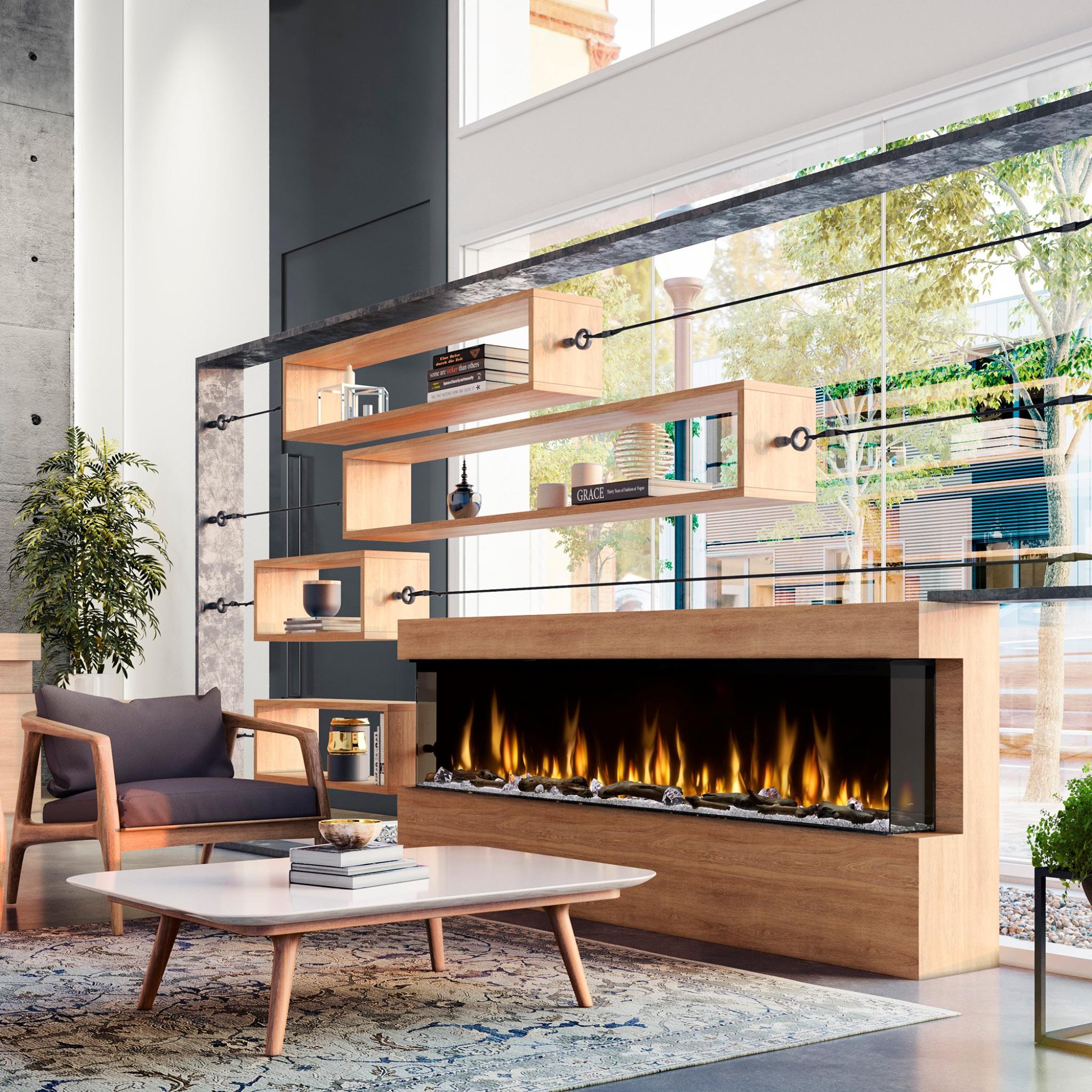 Dimplex Ignite Bold 88" Linear Electric Fireplace - XLF8817-XD - Image 6