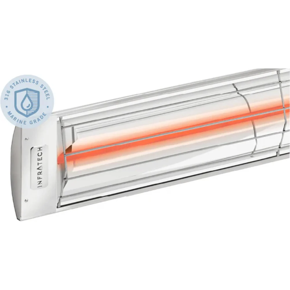 Infratech C Series Single Element C4028 4000 Watts 208V 19 Amps Infrared Electric Patio Heater 61.25 x 8.19 x 2.5 in - 21-3320 - Image 16