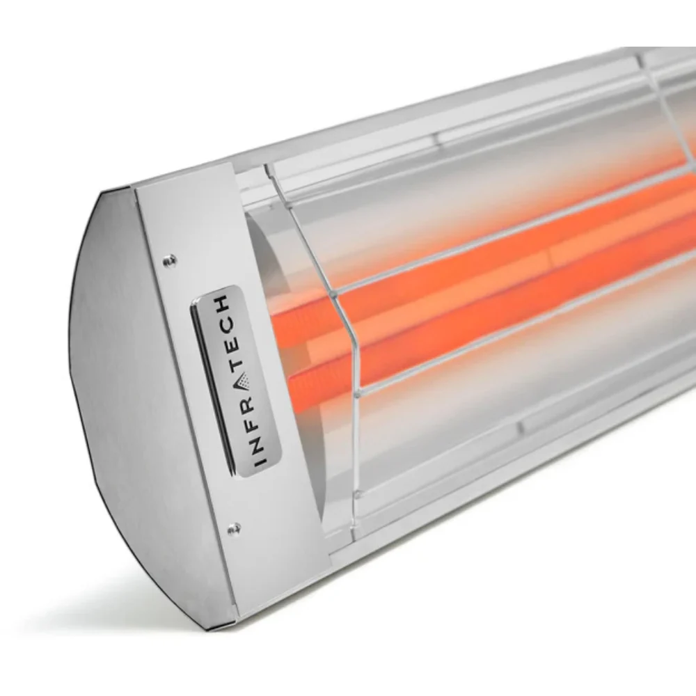 Infratech CD Series Dual Element CD5228 5200 Watts 208V 25 Amps Infrared Electric Patio Heater 48 x 8.19 x 2.5 in.