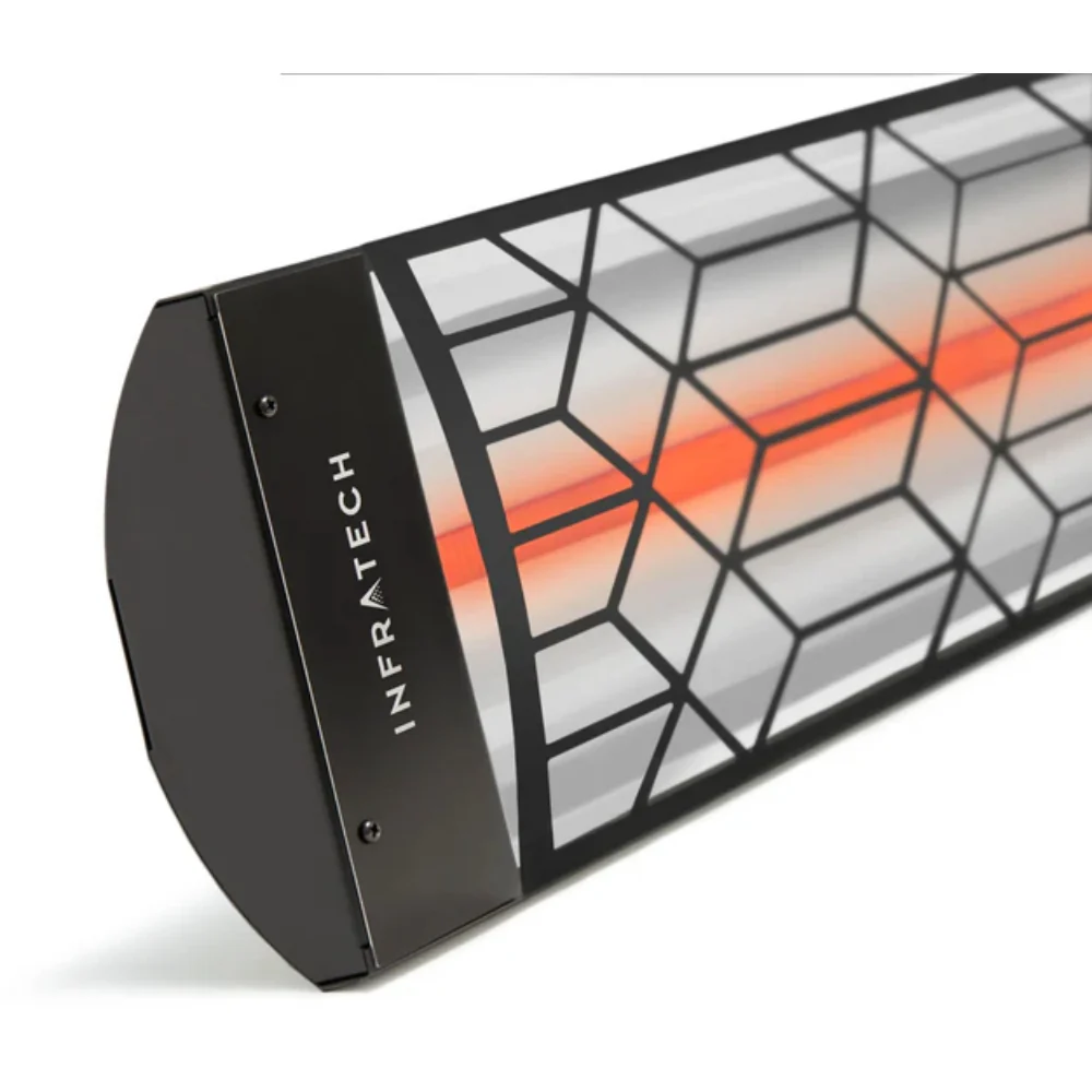 Infratech CD Series Dual Element with Craftsman Motif CD5248 5200 Watts 480V 10.8 Amps Infrared Electric Patio Heater 48 x 8.19 x 2.5 in.