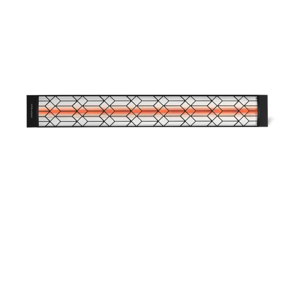 Infratech C Series Single Element with Craftsman Motif C2048 2000 Watts 480V 4.17 Amps Infrared Electric Patio Heater 39 x 8.19 x 2.5 in. - 21-3025 - Image 4