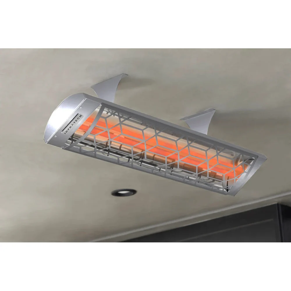Infratech C Series Single Element with Craftsman Motif C2048 2000 Watts 480V 4.17 Amps Infrared Electric Patio Heater 39 x 8.19 x 2.5 in. - 21-3025 - Image 9