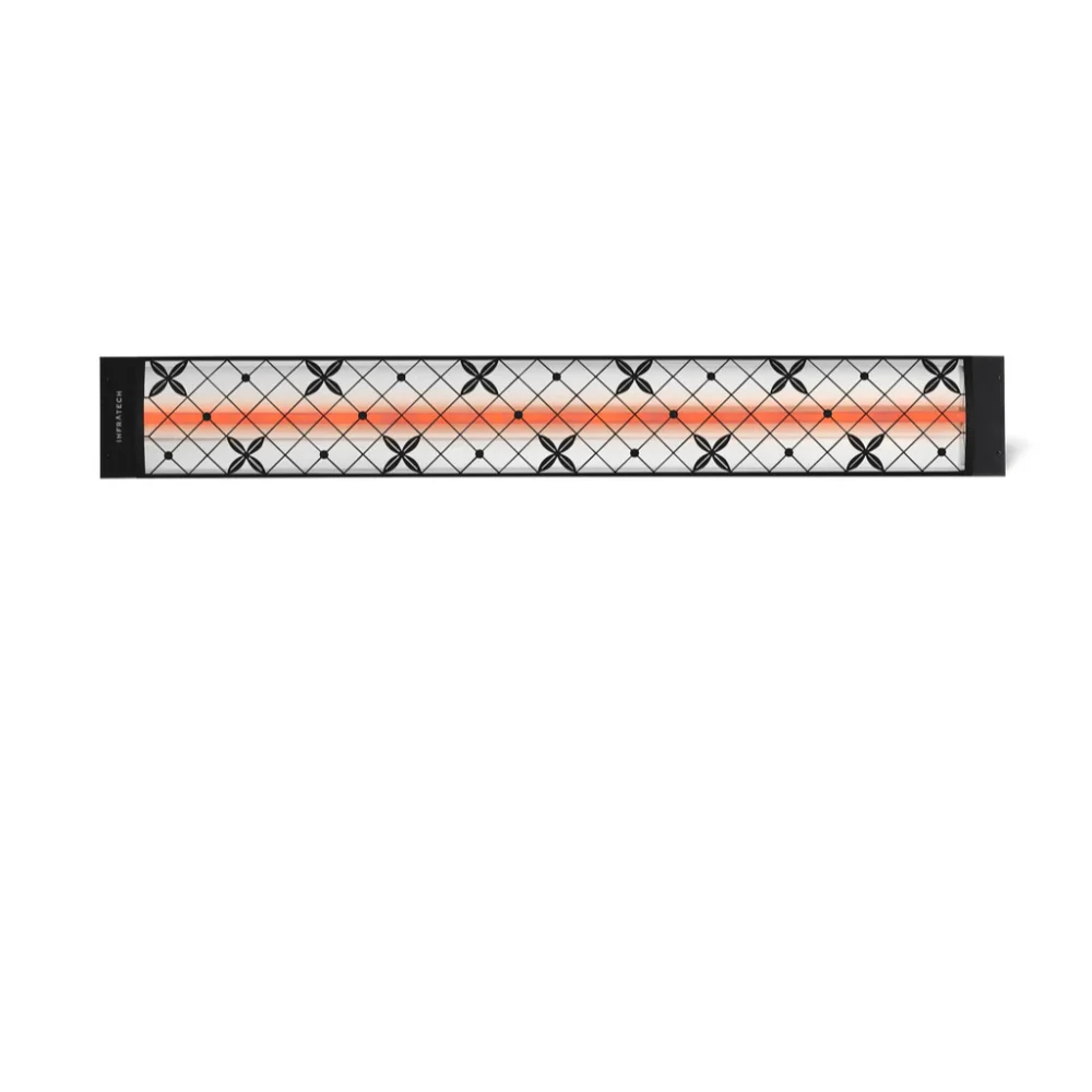 Infratech C Series Single Element with Traditional Motif 2000 Watts Infrared Electric Patio Heater 39 x 8.19 x 2.5 in. - 21-30* - Image 5