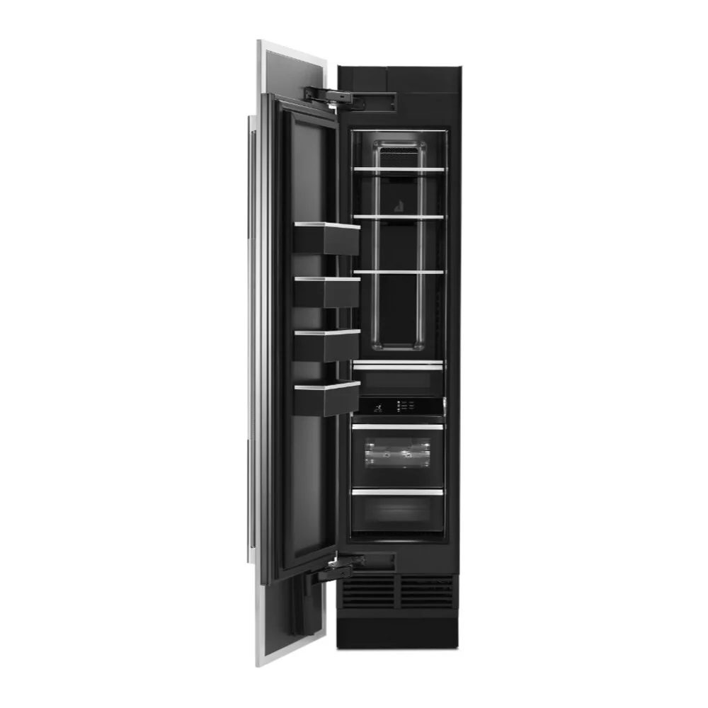 JennAir 18 inch Built-In Smart Column Freezer with 8 cu. ft. Capacity, Obsidian Interior, DeepFreeze Mode, in Panel Ready, JBZF*18IGX - Image 2