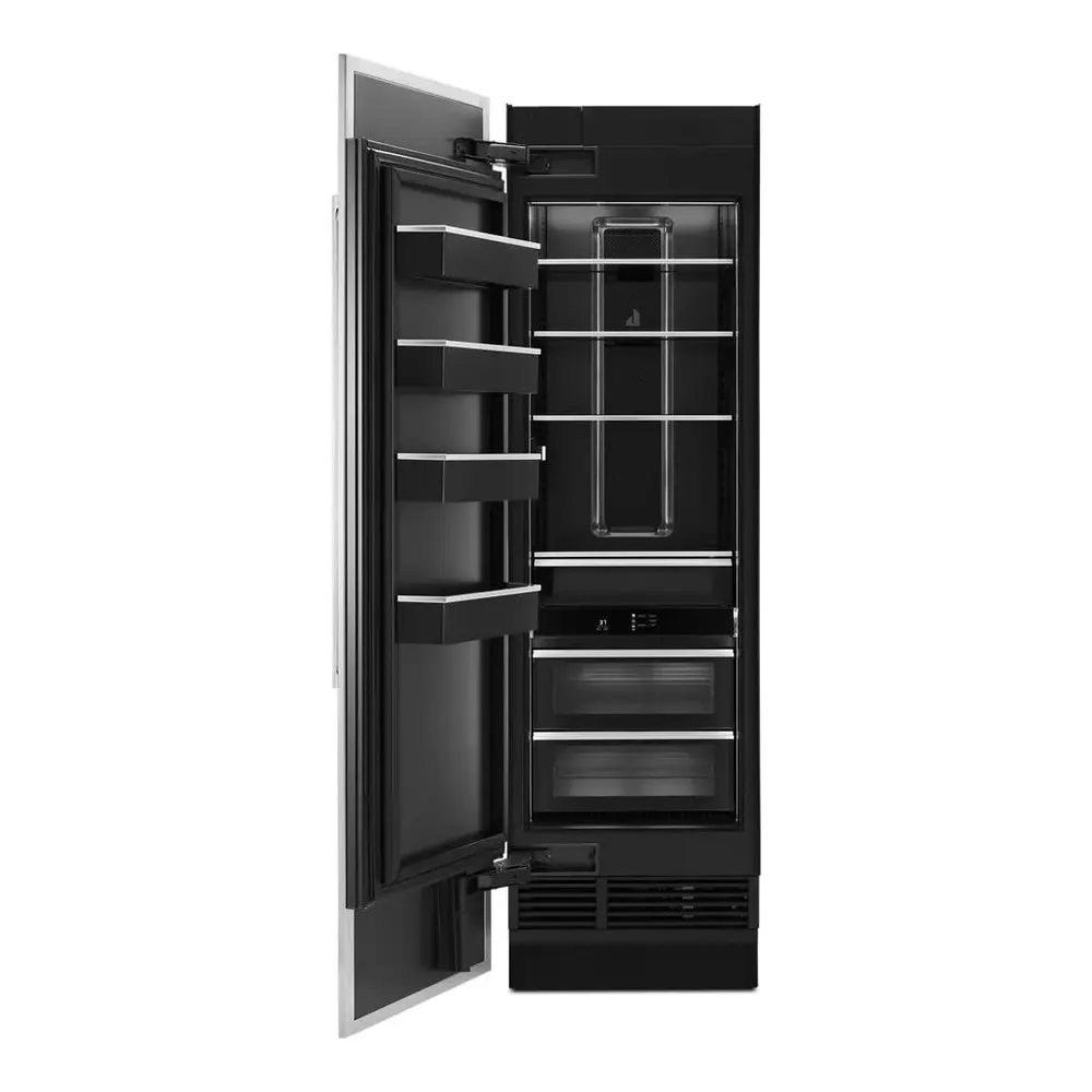 JennAir 24 inch Built-In Smart Column Refrigerator with 13 cu. ft. Capacity, Obsidian Interior, Energy Star in Panel Ready, JBRF*24IGX - Image 2