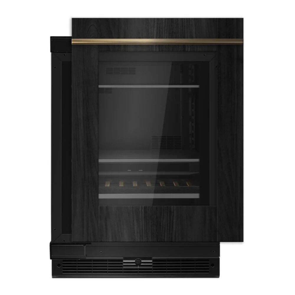 JennAir 24 inch Under Counter Beverage Center with Dual Temperature Zones, UV-Resistant Thermal Glass in Panel Ready, JUBFX242HX - Image 6