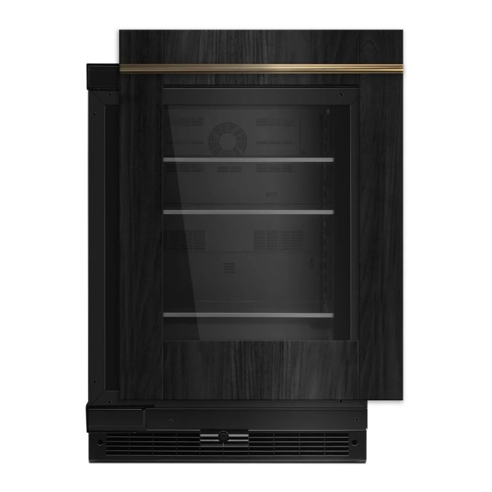 JennAir 24 inch Under Counter Glass Door Refrigerator with 5.2 cu. ft. Capacity, Obsidian Interior and LED Lighting in Panel Ready, JUGF*242HX - Image 5