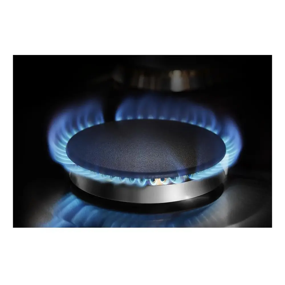 JennAir 30 inch Gas Cooktop with 5 Sealed Brass Burners, White LED Burner Indicator, Single Point Electronic Ignition and Flame-Sensing Re-ignition in Stainless Steel, JGC3530GS - Image 7