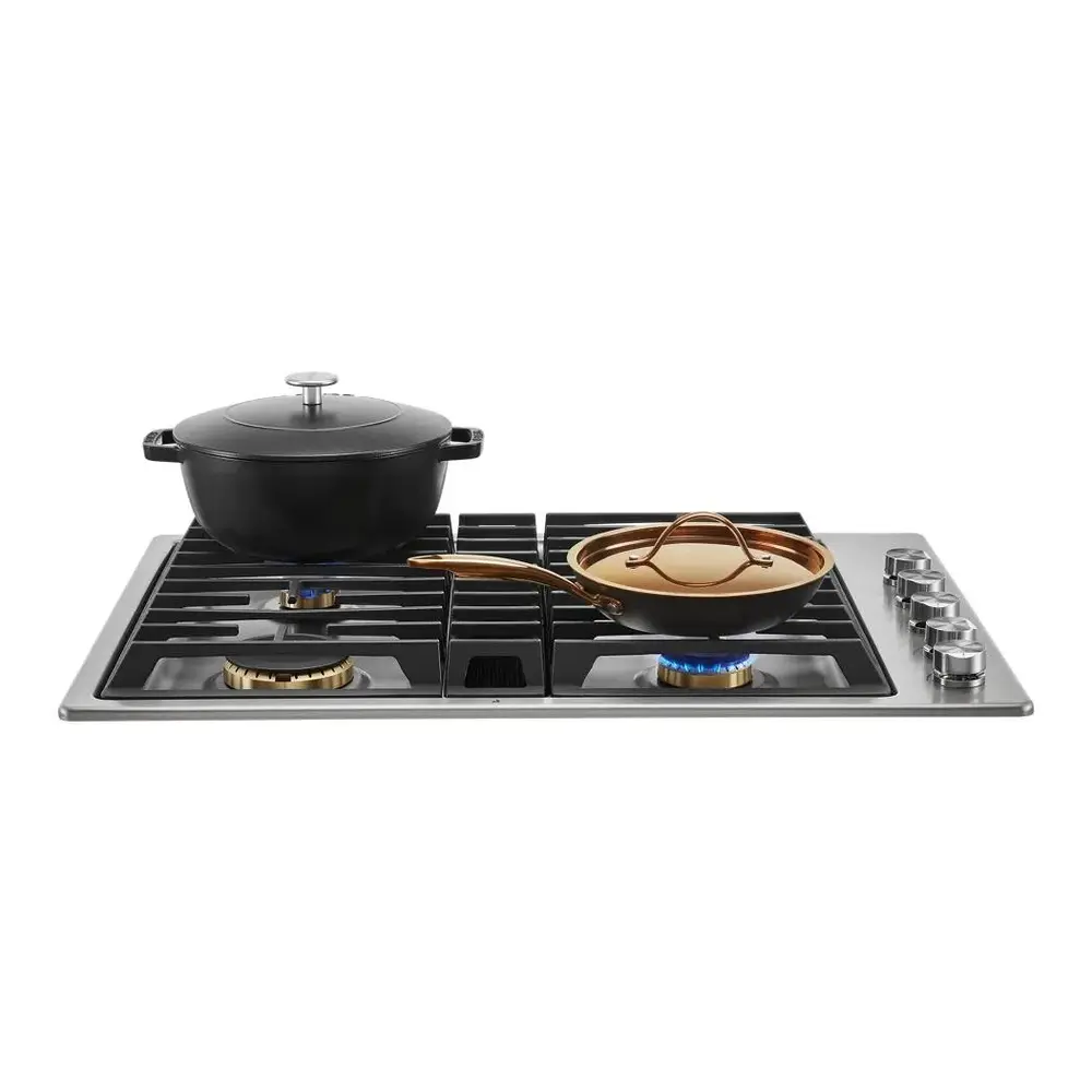 JennAir 30 inch Gas Downdraft Cooktop with 4 Sealed Burners, Knob Controls, 17000 BTU Ultra-High Output Burner, and Melt Cap, JGD3430G* - Image 6