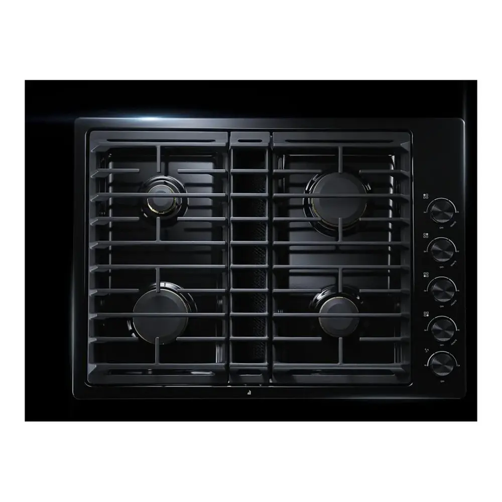 JennAir 30 inch Gas Downdraft Cooktop with 4 Sealed Burners, Knob Controls, 17000 BTU Ultra-High Output Burner, and Melt Cap, JGD3430G* - Image 8