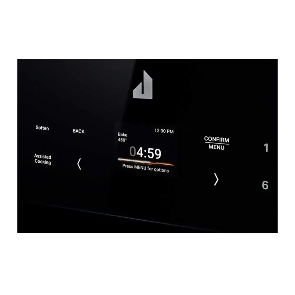 JennAir 30 inch Over the Range Microwave offers 1.1 cu. ft. Capacity, 400 CFM, Air Fry, in Floating Glass Black, JMHF730RBL - Image 6