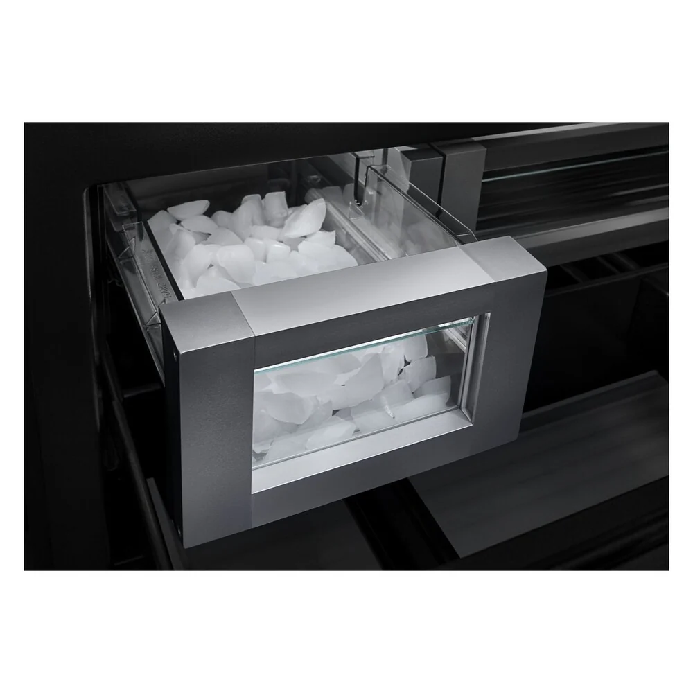 JennAir 36 inch Fully Integrated Built-In Bottom Freezer with 20.86 cu. ft. Total Capacity, and Obsidian Interior in Panel Ready, JB36NXFX*E - Image 10