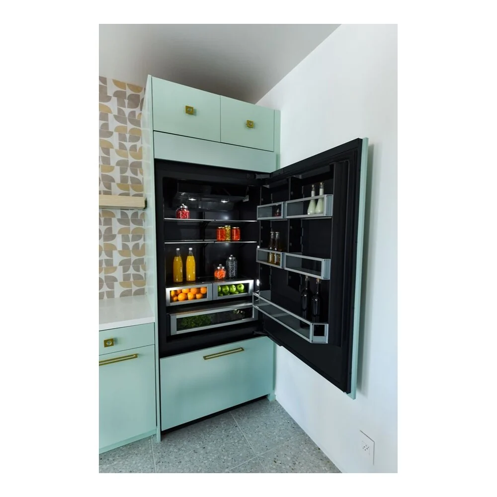 JennAir 36 inch Fully Integrated Built-In Bottom Freezer with 20.86 cu. ft. Total Capacity, and Obsidian Interior in Panel Ready, JB36NXFX*E - Image 3