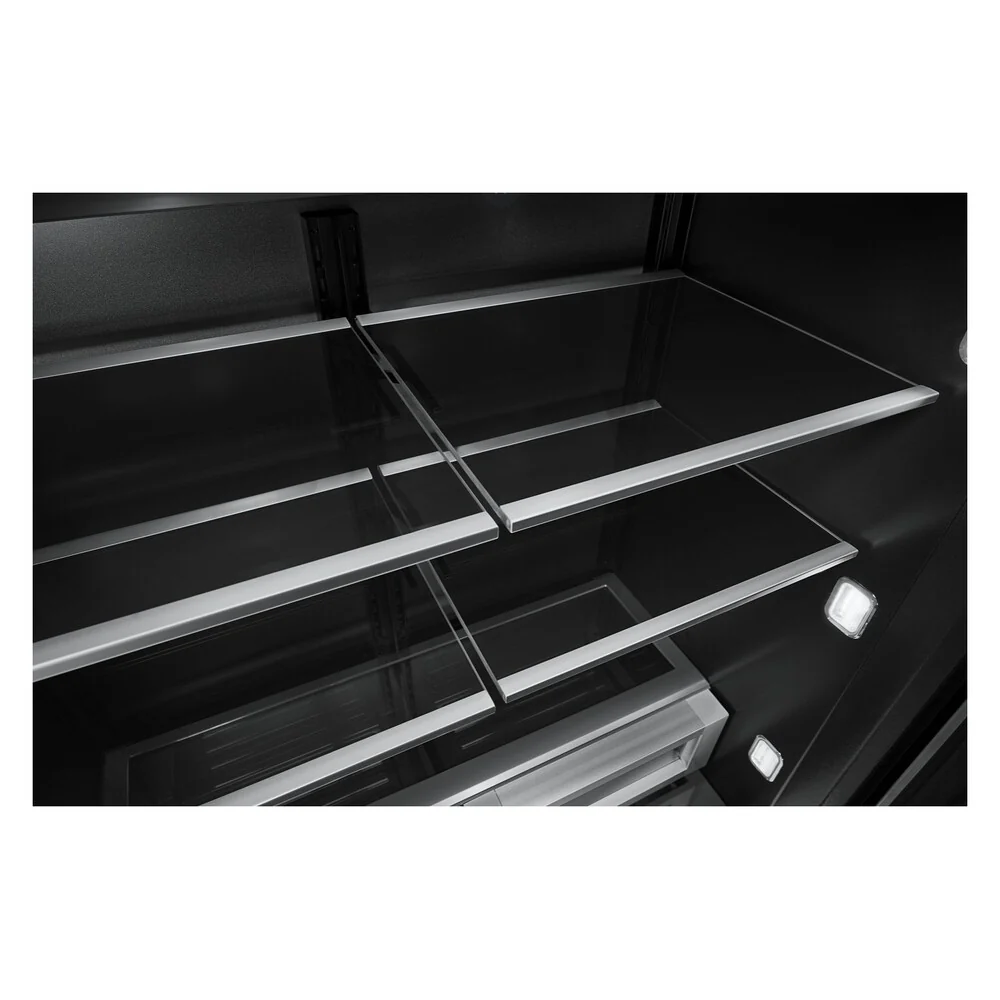 JennAir 36 inch Fully Integrated Built-In Bottom Freezer with 20.86 cu. ft. Total Capacity, and Obsidian Interior in Panel Ready, JB36NXFX*E - Image 9