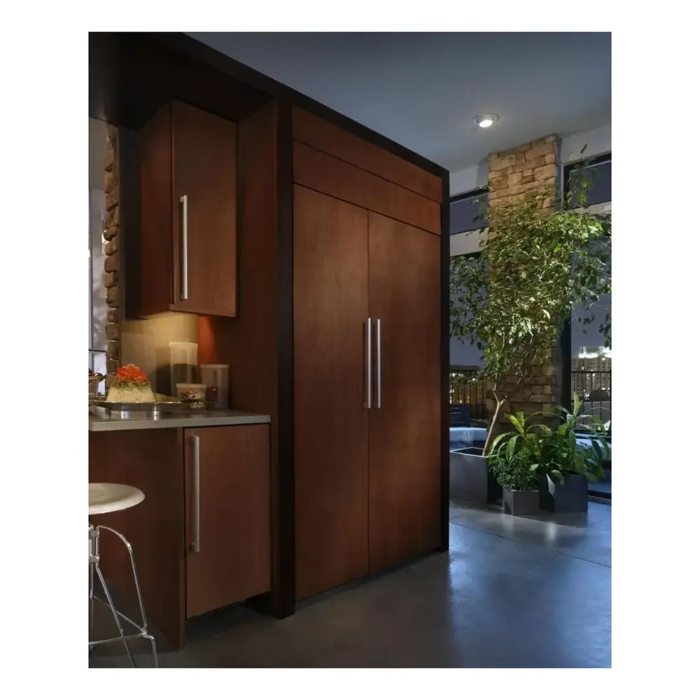 JennAir 42 inch Built-In Side by Side Refrigerator with 25.5 cu. ft. Capacity, Obsidian Black Interior in Panel Ready, JBSFS42NMX - Image 3