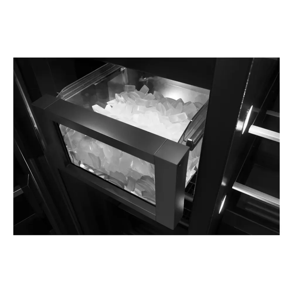 JennAir 42 inch Built-In Side by Side Refrigerator with 25.5 cu. ft. Capacity, Obsidian Black Interior in Panel Ready, JBSFS42NMX - Image 6