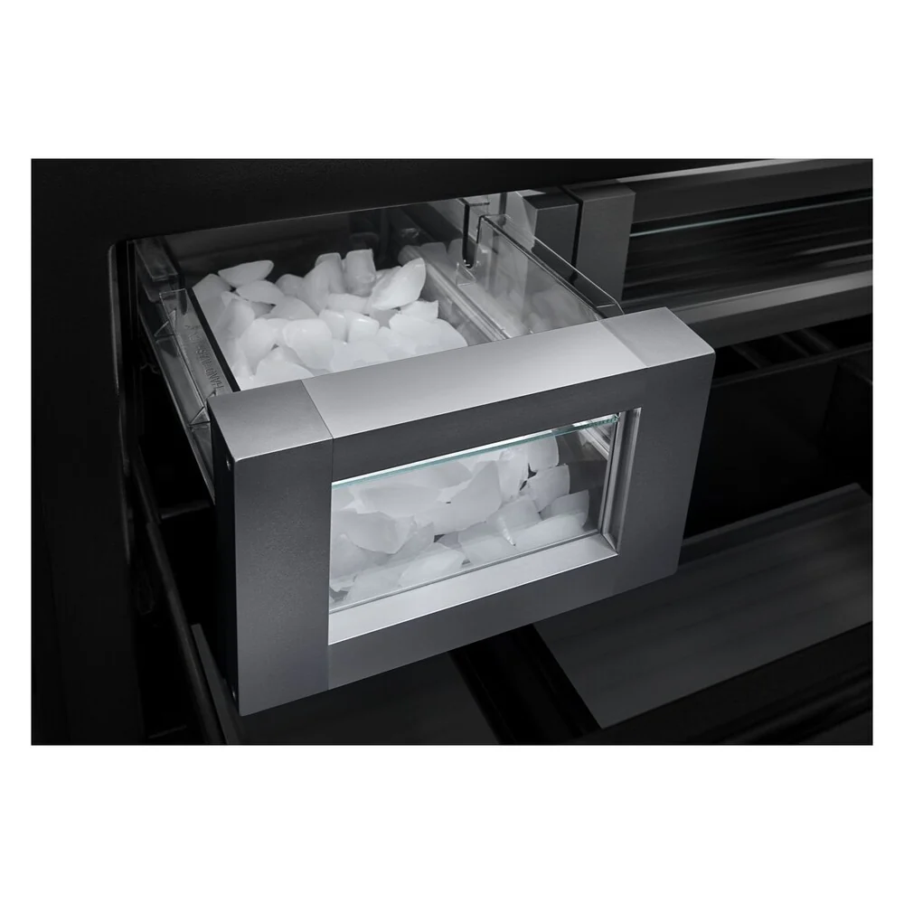 JennAir 42 inch French Door Refrigerator with 24.17 cu. ft. Capacity, TwinFresh Climate Control System, Obsidian Interior in Panel Ready, JF42NXFXDE - Image 6