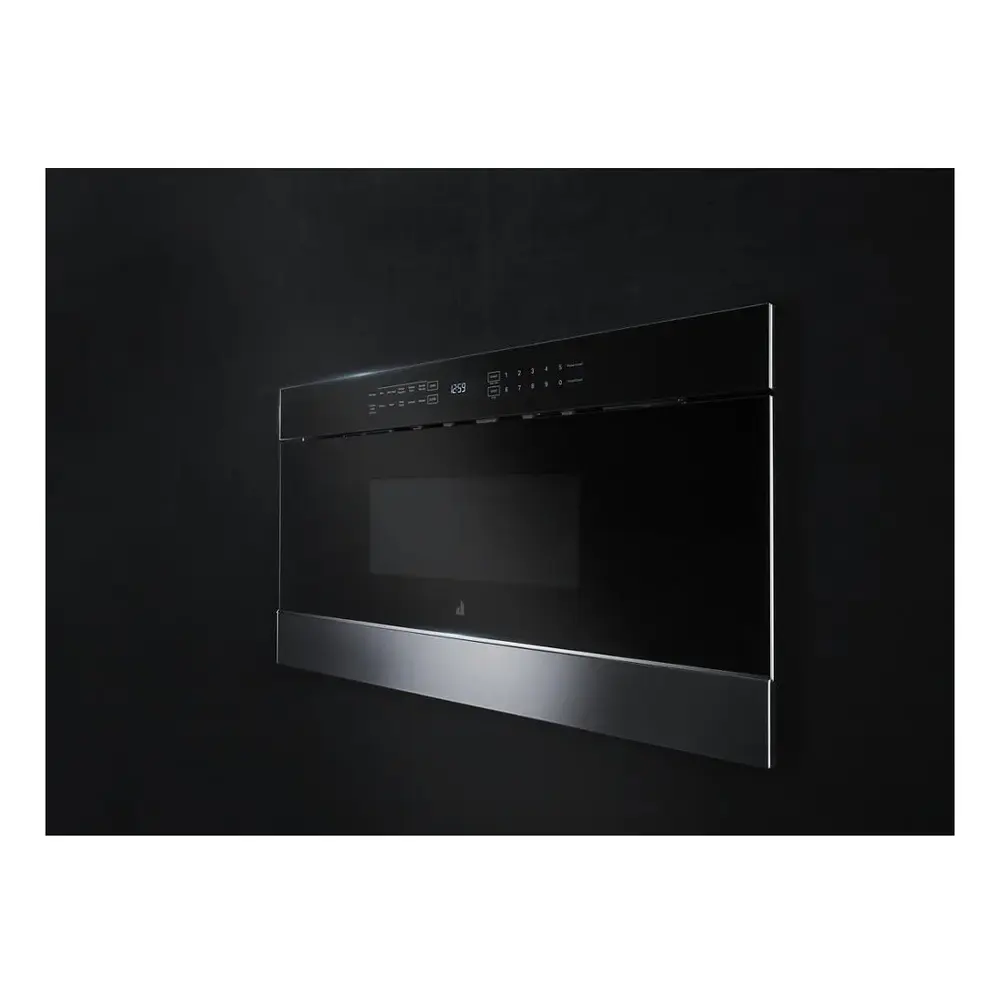 JennAir NOIR 24 inch Undercounter Drawer Microwave Oven with 1.2 cu. ft. Capacity, 950 Cooking Watts and One Touch Access in Floating Glass Black, JMDFS24HM - Image 11