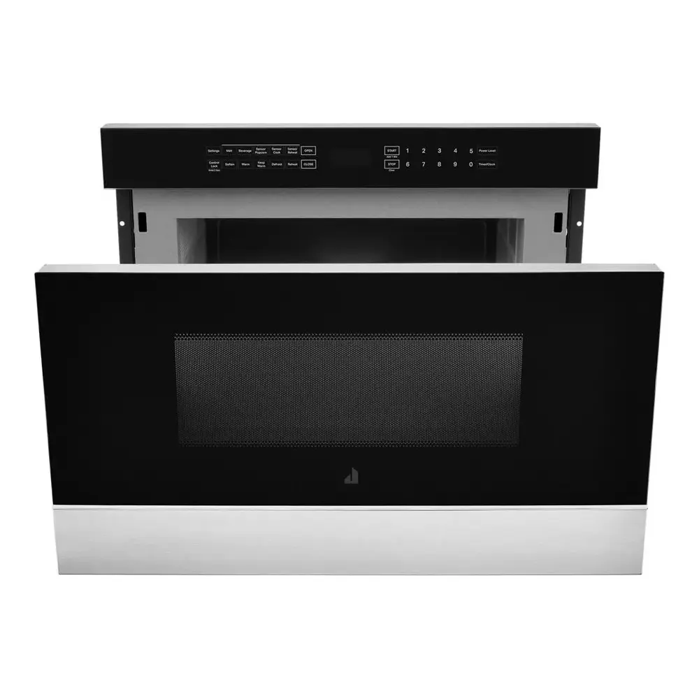 JennAir NOIR 24 inch Undercounter Drawer Microwave Oven with 1.2 cu. ft. Capacity, 950 Cooking Watts and One Touch Access in Floating Glass Black, JMDFS24HM - Image 5