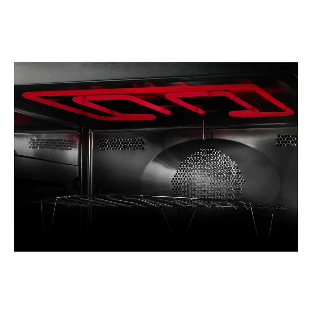 JennAir NOIR 30 inch Built-In Microwave with Speed-Cook, 1.4 cu. ft. Capacity, Smooth Close Door and Sensor Cooking in Floating Glass Black, JMC2430LM - Image 7