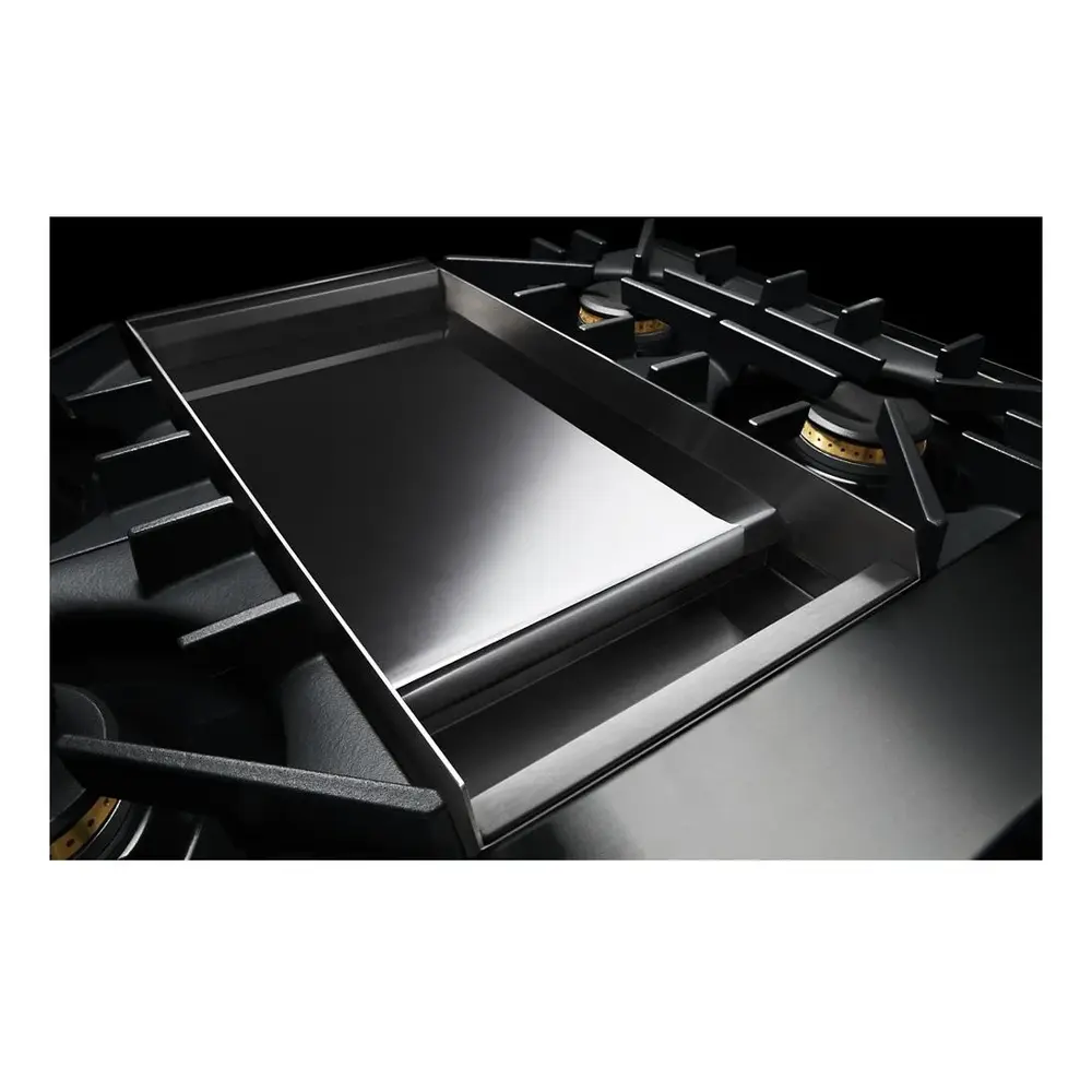 JennAir NOIR 36 inch Dual-Fuel Professional Range with 5.1 cu. ft. Oven Capacity, 4 Burners and Griddle, Remote Access, Cinematic Oven Lights, and Sabbath Mode in Stainless Steel, JDSP536HM - Image 16