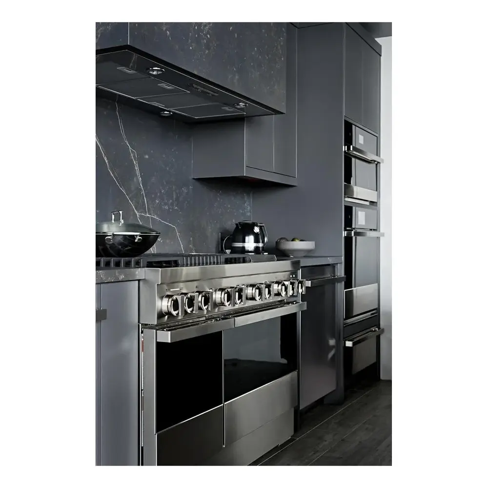 JennAir NOIR 48 inch Dual Fuel Professional Range with 4 Sealed Burners, Griddle, Grill, 6.3 cu. ft. Total Oven Capacity, Dual-Fan True Convection, in Stainless Steel, JDRP748HM - Image 10