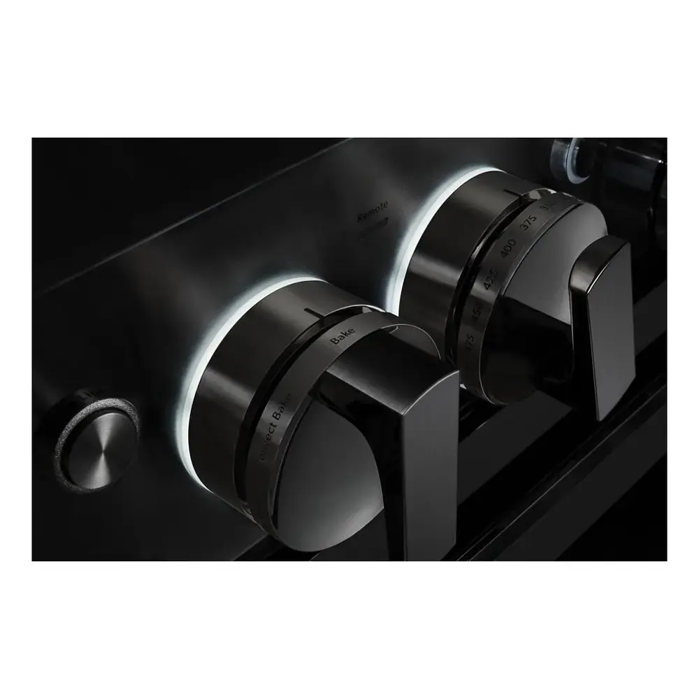 JennAir NOIR 48 inch Professional Smart Gas Range with 6 Sealed Burners, Chrome-Infused Griddle, Dual Ovens, in Stainless Steel, JGRP548HM - Image 13