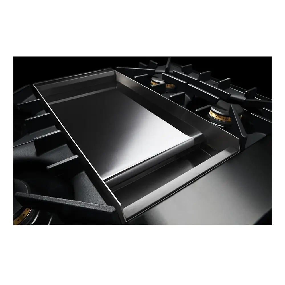 JennAir NOIR 48 inch Professional Smart Gas Range with 6 Sealed Burners, Chrome-Infused Griddle, Dual Ovens, in Stainless Steel, JGRP548HM - Image 15