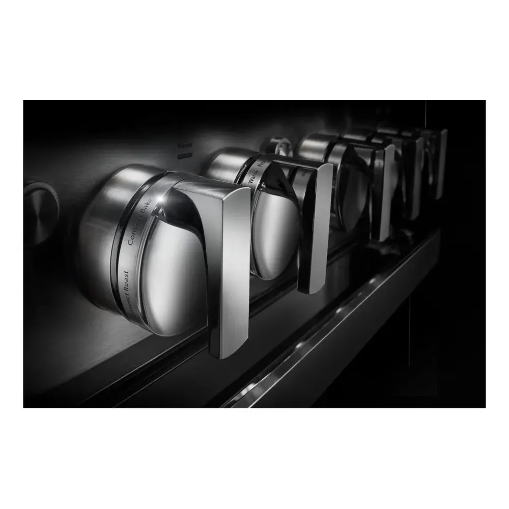 JennAir NOIR 48 inch Smart Dual Fuel Professional Range with 6.3 cu. ft. Total Capacity, 6 Burners, Grill, Dual-Fan Convection and Sabbath Mode in Stainless Steel, JDRP648HM - Image 11
