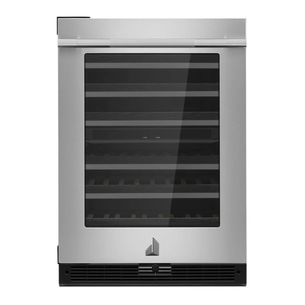 JennAir RISE 24 inch Built-In Undercounter Wine Cellar with 45 Bottle Capacity, Independent Temperature Zones in Stainless Steel, JUWF*242HL - Image 4