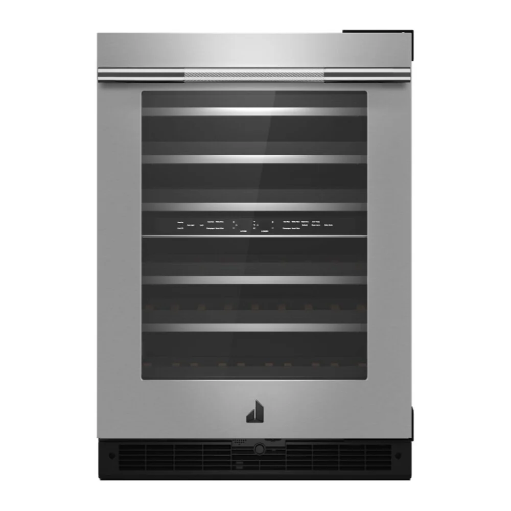 JennAir RISE 24 inch Built-In Undercounter Wine Cellar with 45 Bottle Capacity, Independent Temperature Zones in Stainless Steel, JUWF*242HL - Image 5