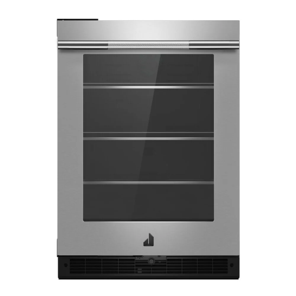 JennAir RISE 24 inch Under Counter Glass Door Refrigerator with 5.2 cu. ft. Capacity, Obsidian Interior and LED Lighting in Stainless Steel, JUGF*242HL - Image 5