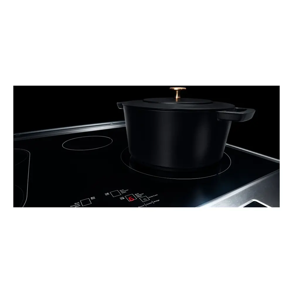 JennAir RISE 30 inch Induction Slide-In Range with 4 Cooking Zones, True Convection Oven, Assisted Cooking, Emotive Controls, Bridge Function, in Stainless Steel, JIS1450ML - Image 14