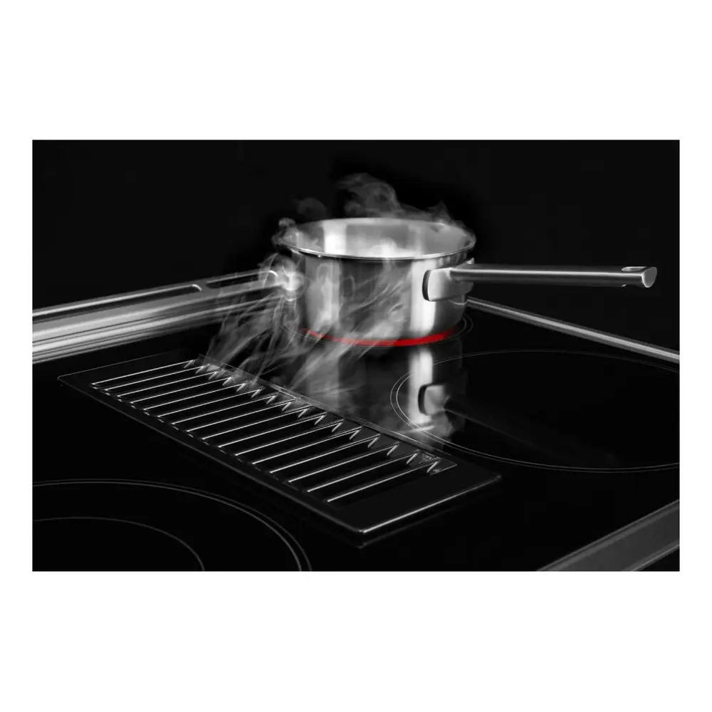 JennAir RISE 30 inch Slide-In Electric Range with Downdraft Ventilation, 4 Elements, 6.2 cu. ft. Oven Capacity with True Convection, Air Fry, AquaLift Self-Cleaning Technology, in Stainless Steel JES1750ML - Image 9