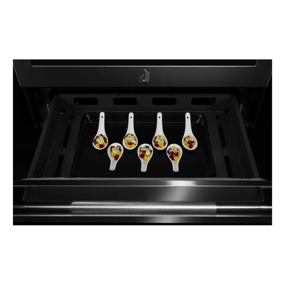 JennAir RISE 30 inch Slide-In Gas Range with 5 Burners, 6.4 cu. ft. Oven Capacity with True Convection, Baking Drawer, Air Fry, AquaLift Self-Cleaning Technology, in Stainless Steel, JGS1450ML - Image 6