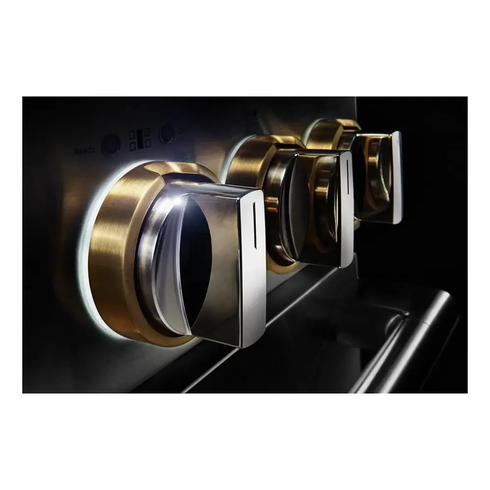 JennAir RISE 36 inch Dual-Fuel Professional Range with 5.1 cu. ft. Oven Capacity, 4 Burners and Griddle, Remote Access, Cinematic Oven Lights, and Sabbath Mode in Stainless Steel, JDSP536HL - Image 13