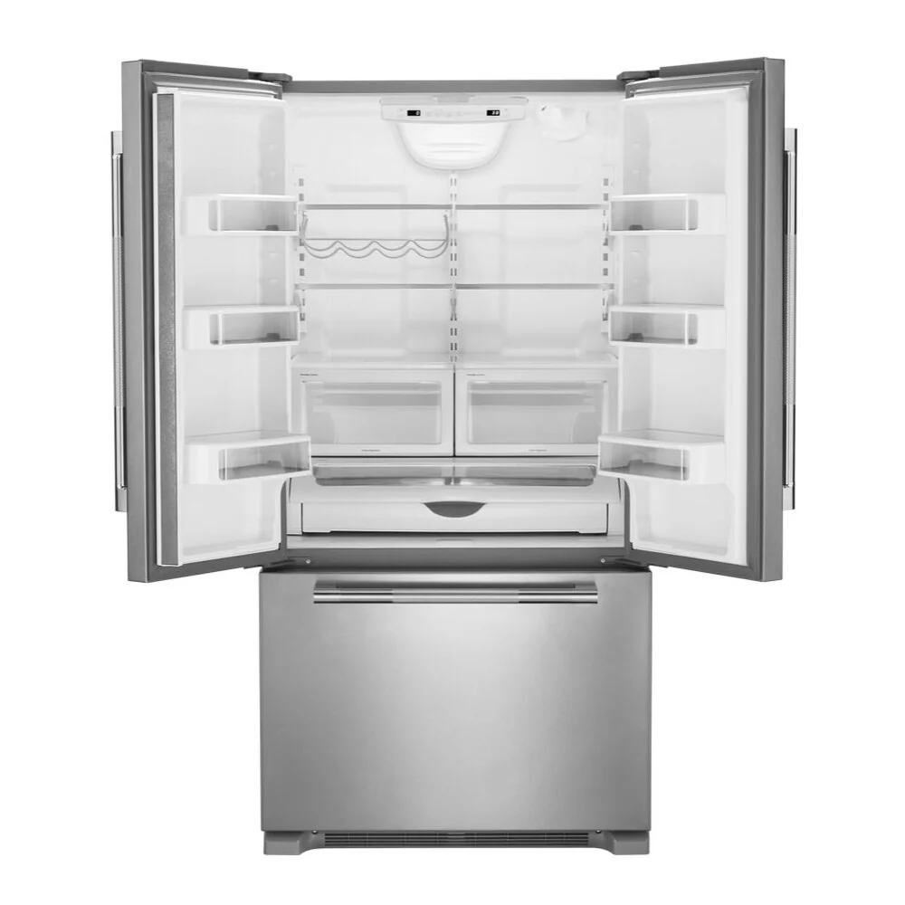 JennAir RISE 36 inch French Door Refrigerator with 21.94 cu. ft. Total Capacity, TriSensor Electronic Climate Control in Stainless Steel, JFFCF72DKL - Image 3