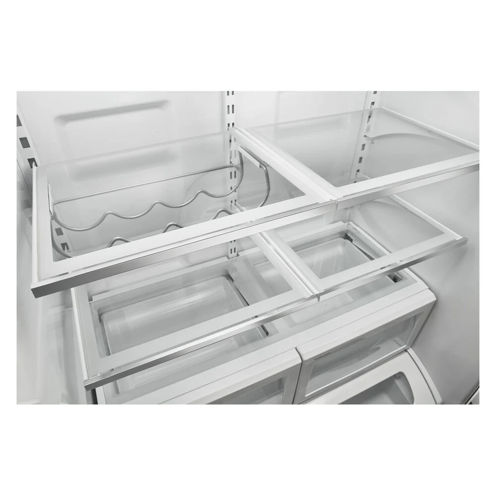 JennAir RISE 36 inch French Door Refrigerator with 21.94 cu. ft. Total Capacity, TriSensor Electronic Climate Control in Stainless Steel, JFFCF72DKL - Image 4
