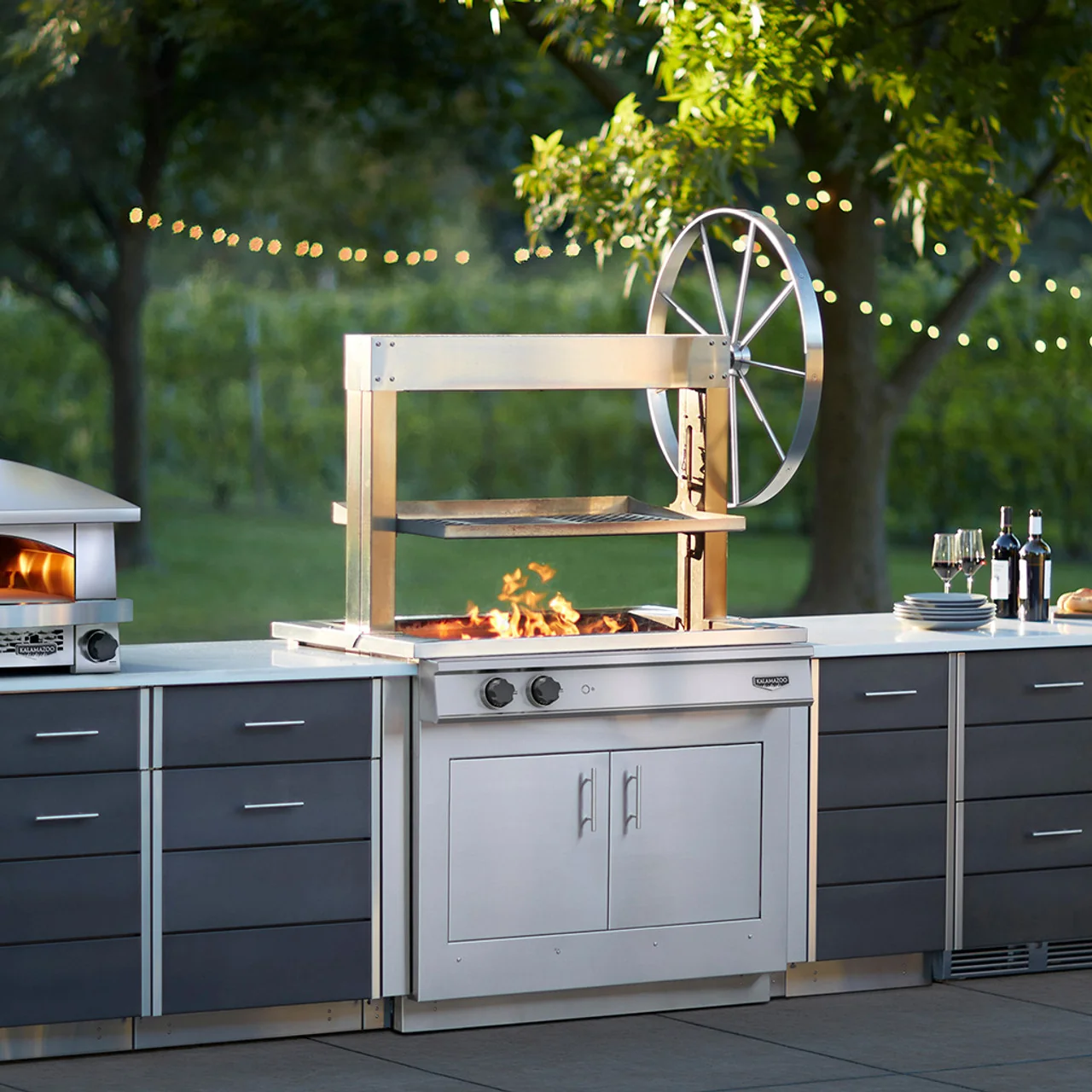 Kalamazoo K750GB Gaucho Built-In Wood-Fired Grill - Image 3
