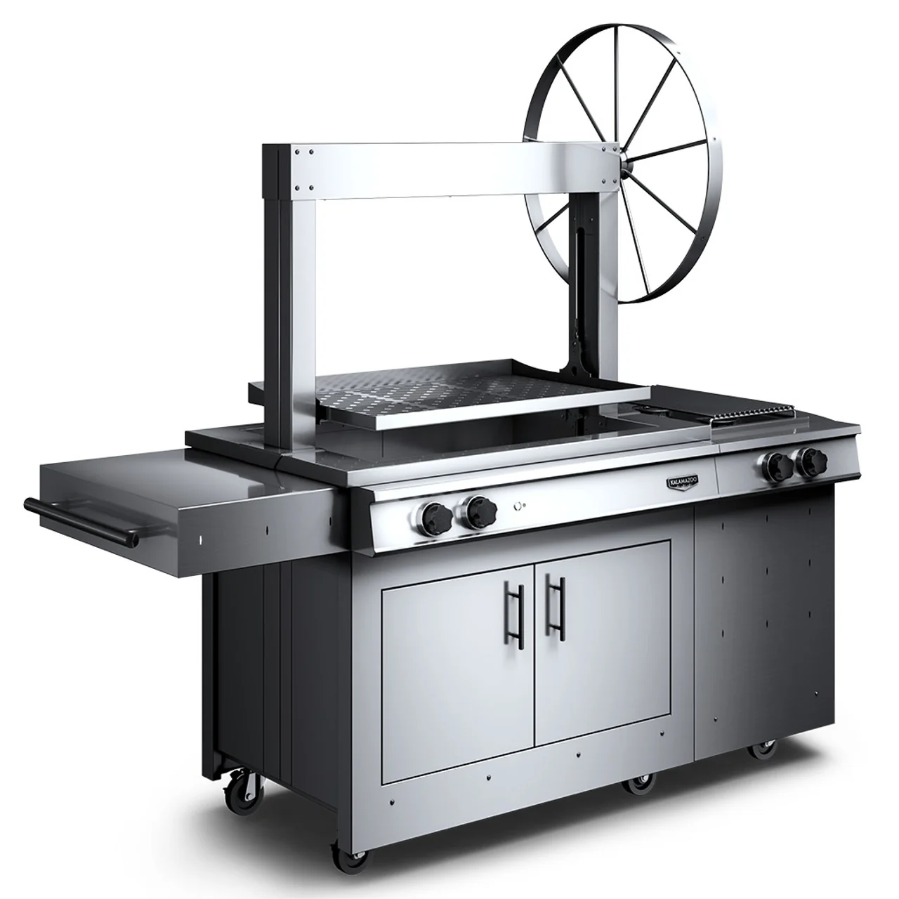 Kalamazoo K750GS Gaucho Freestanding Wood-Fired Grill with Side Burner - Image 2