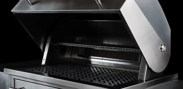 Kalamazoo K750HS Freestanding Hybrid Fire Grill with Side Burner - Image 6