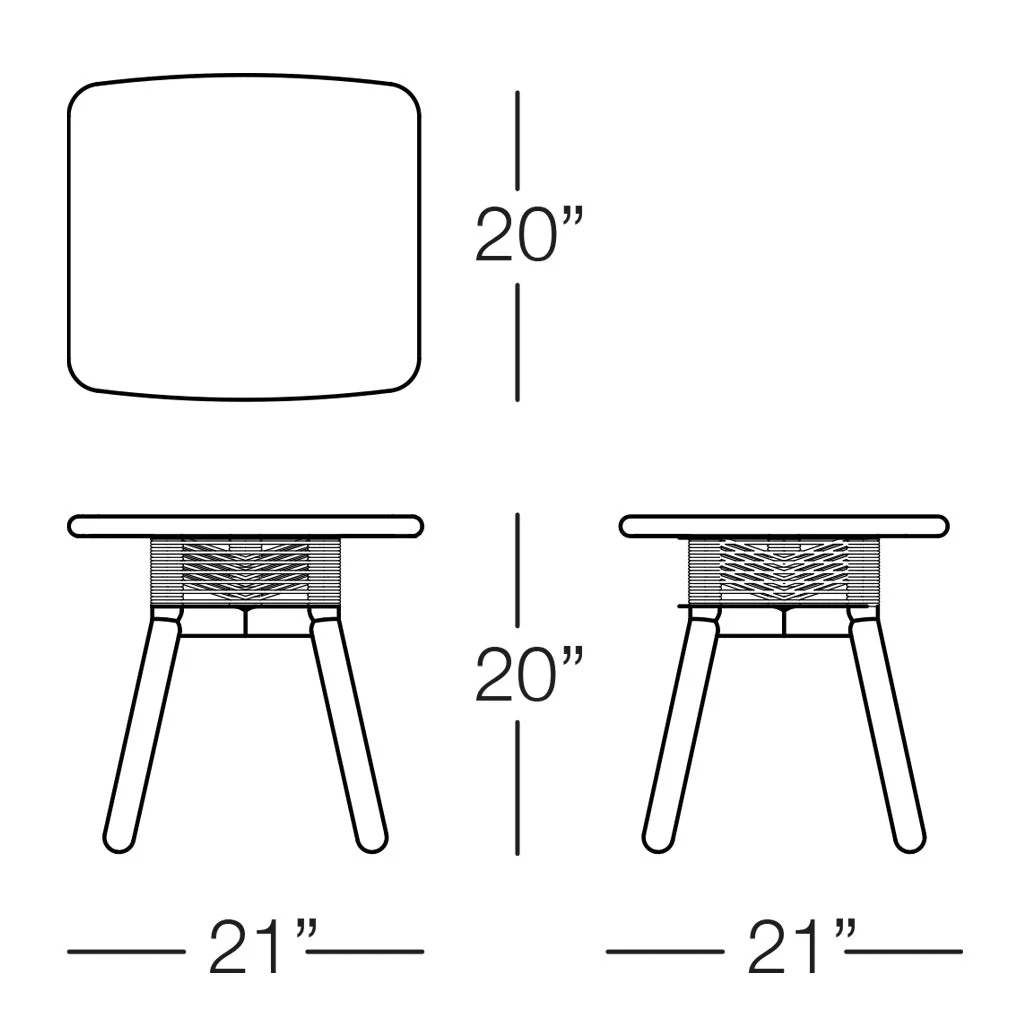 Kannoa Amazonia Side Table - Image 4