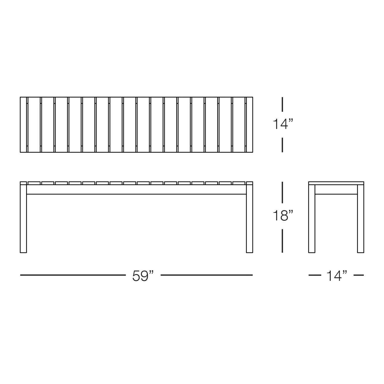 Kannoa Cali Bench - Image 4